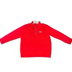Men's Antigua Red Washington Capitals 2XL Quarter Zip